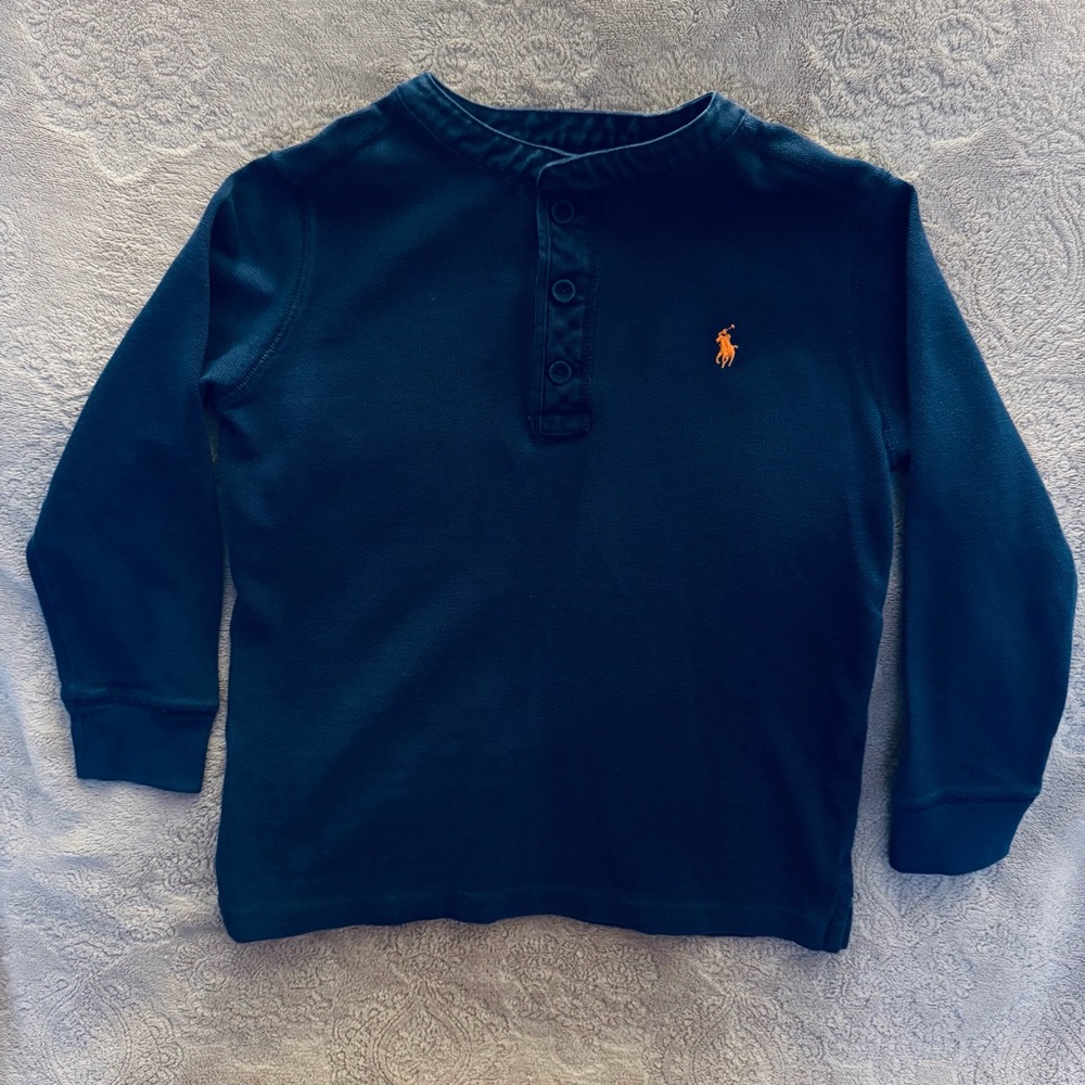 Ralph Lauren Cotton Henley long sleeve Shirt